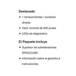 Protector De Pared 1 Entrada De 1800 W - Tripp Lite