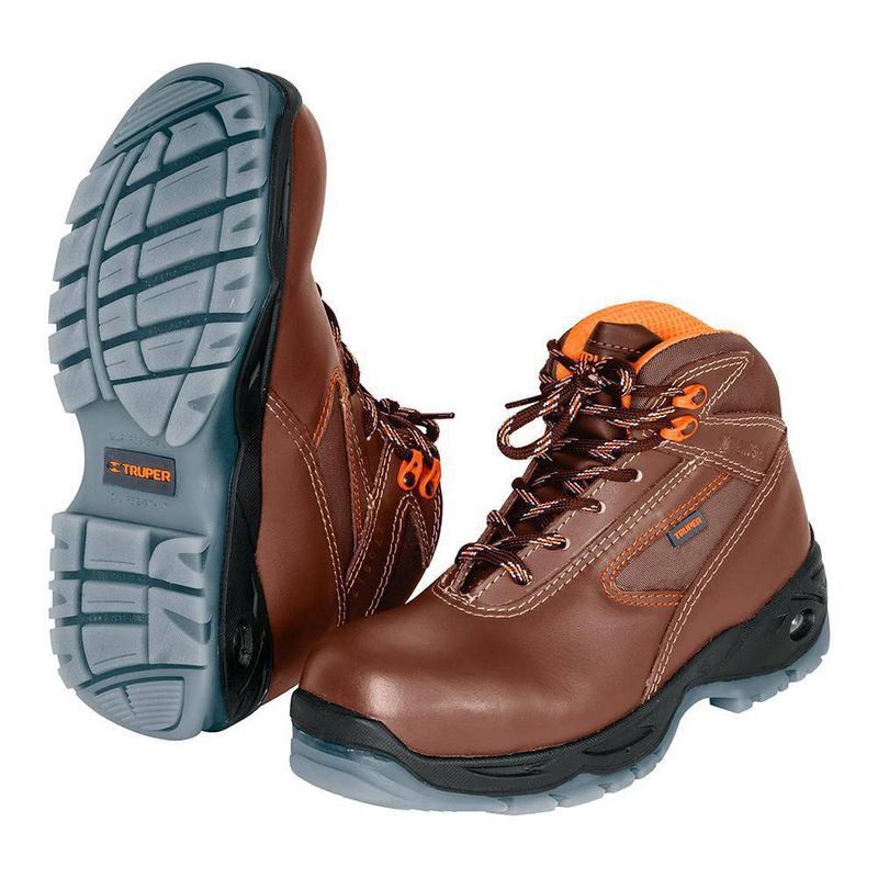 Zapatos Diélectricos Café Con Casquillo Talla 26