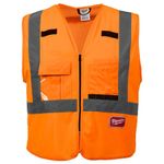 Chaleco De Seguridad Reflectante Cintas Dobles L/Xl - Milwaukee Electric
