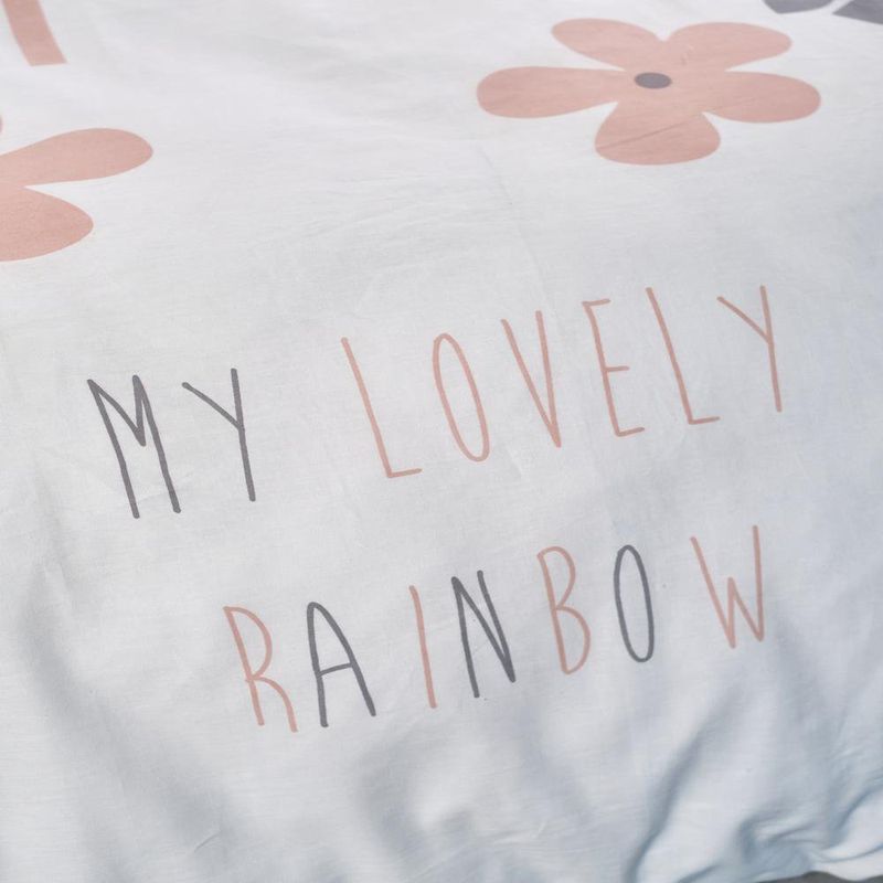 Set Duvet Diseño Arcoíris Imperial 2 Pzas - Koala