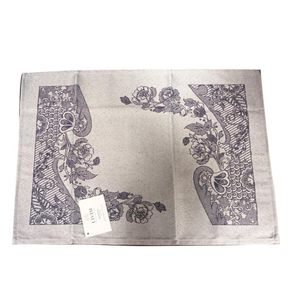 Individual Gris Estampado