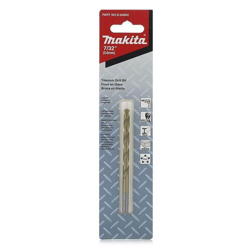 Broca para Metal/Madera 7/32 x 3.75 Plg - Makita
