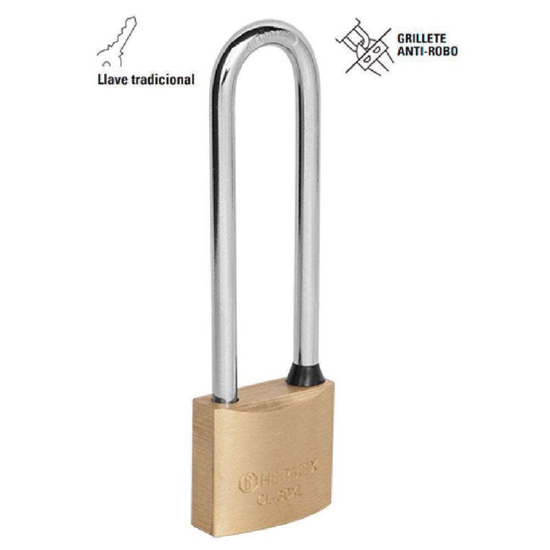Candado 30 Mm De Hierro - Hermex