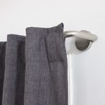 Galería De Metal Plateada Extensible De 120 - 210 cm - Inspire