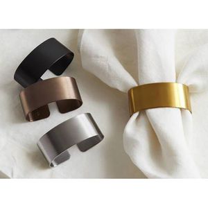 Set de Anillos para Servilleta Acero Inoxidable