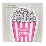 Set De Servilletas Diseño Popcorn 12 Pzas 33x33 Cm - Toscana