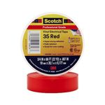 Cinta Aislante Eléctrica Vinil Amarilla 3/4Plg X 66 Pies