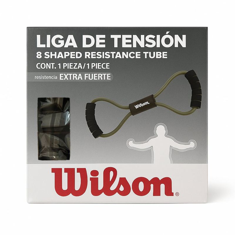Liga de Resistencia Wilson Tipo 8 para Entrenamiento Extra Fuerte con Agarrador