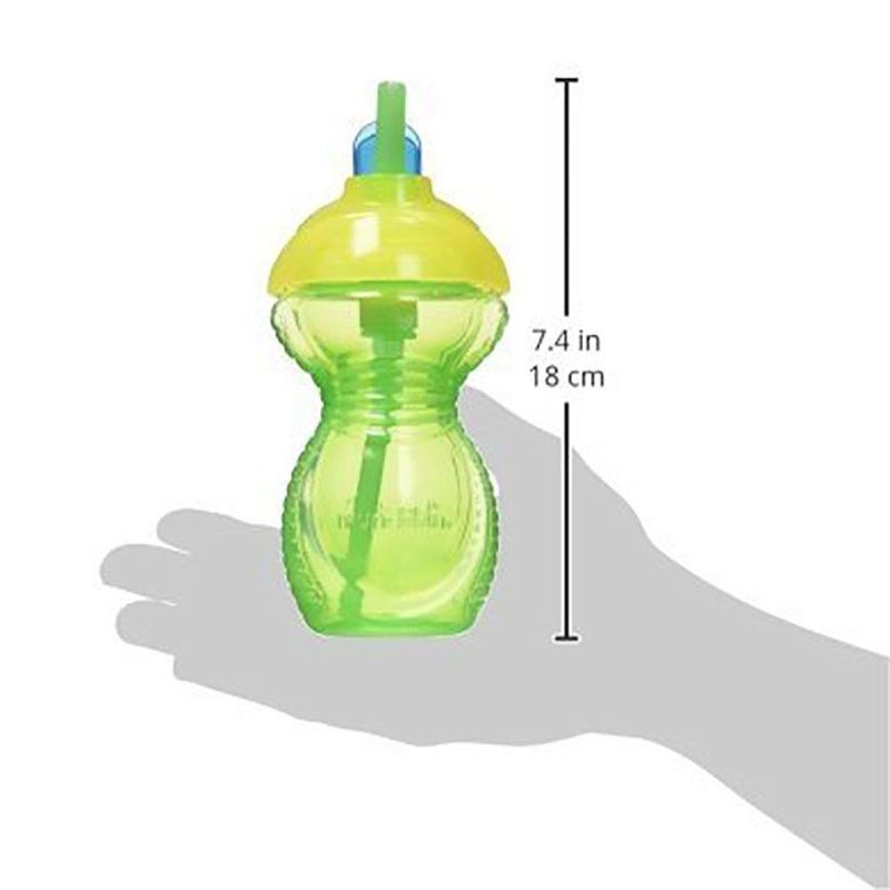 Set De Vasos Click Lock Flip Con Pajilla 9 Oz 2 Pzas - Munchkin