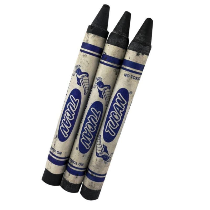 Crayones Jumbo Para Cara Y Cuerpo Negro 5 Colores - Tucan
