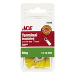 Terminal De Anillo A Presión Amarillo De 10 A 12 Awg - Catamount