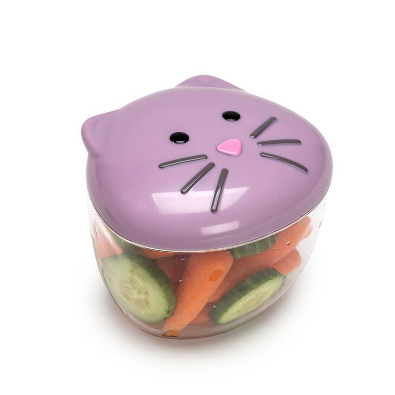 Recipiente Para Snack Gato 232 Ml - Melli Baby