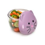 Recipiente Para Snack Gato 232 Ml - Melli Baby