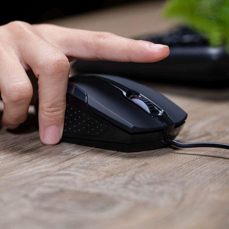 Mouse Óptico Galet Negro - Klip Xtreme