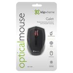Mouse Óptico Galet Negro - Klip Xtreme