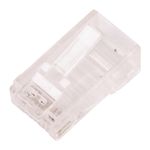 Set 10 Plug Cat6 Transparentes
