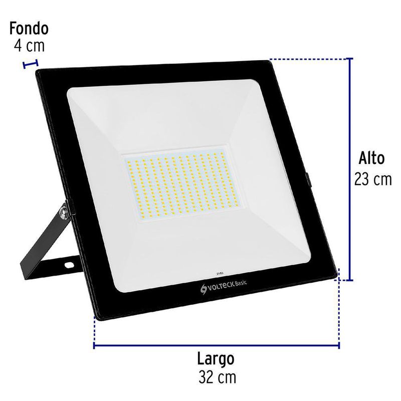 Reflector Ultra Delgado LED Luz De Día 150 W – Volteck