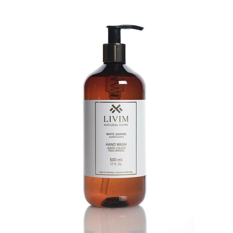 Jabón Líquido Para Manos Jasmine 500Ml - Livim Natural Home