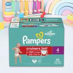 Pañal Cruisers 360° Talla 4 64 Uds - Pampers