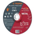 Disco Para Corte De Metal 9 Plg - Truper