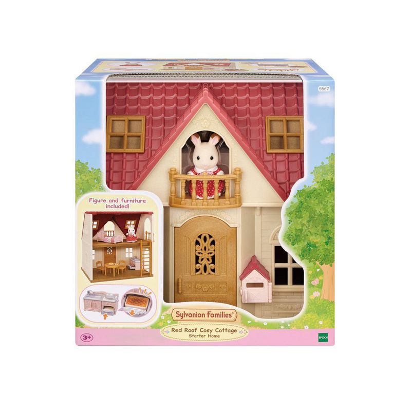 Casa Red Roof Cosy Cottage Starter Home - Sylvanian Families