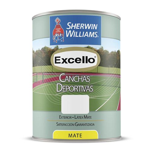 Pintura Excello para Canchas Deportivas Mate Azul 1 Gal