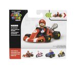 Vehículo Con Figura De Acción Diseños Surtidos - Super Mario