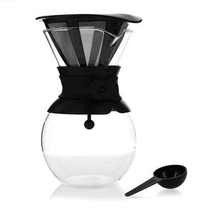Cafetera de Goteo Manual con Filtro Reutilizable Pour Over 34 Oz