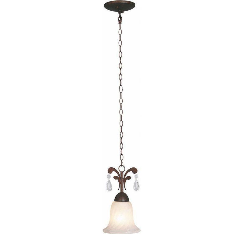 Lámpara Colgante Clásica 1 Luz De 60W - Z