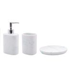 Set de Accesorios para Baño Celestes 3 Pzas - Viva