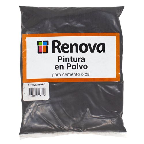 Pintura En Polvo Renova Pigmento Negro 1 Libra - Impac