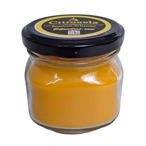 Vela de Citronela en Frasco de Vidrio