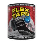 Flex Tape Cinta De Caucho Fuerte E Impermeable Negra