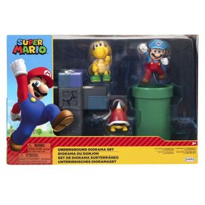 Set de Diorama Subterráneo con 3 Figuras 2.5 Plg