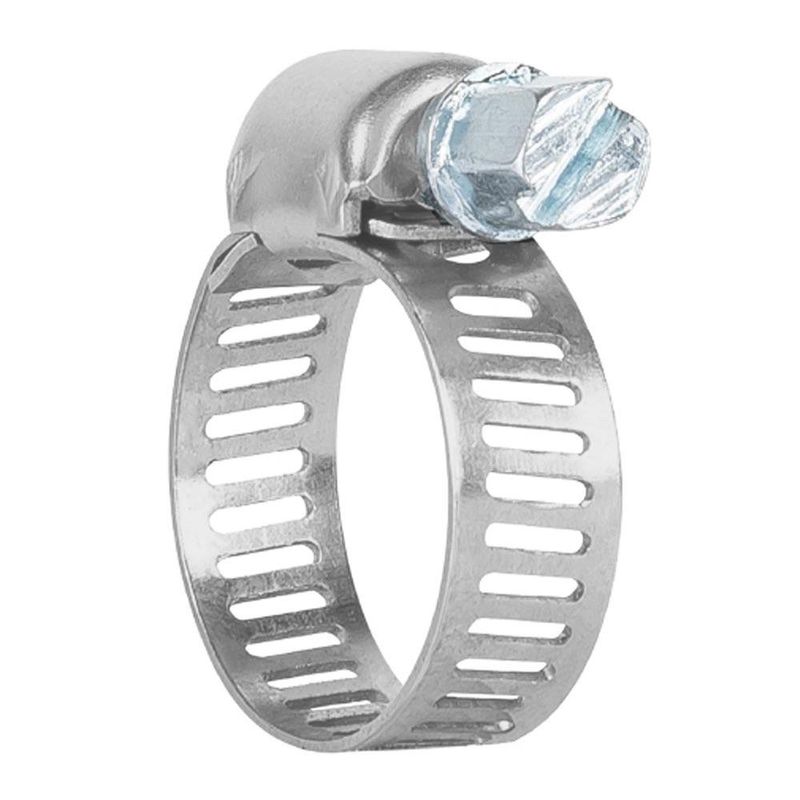 Set de 4 Abrazaderas de Acero Inoxidable de 1/2 a 3/4 Plg