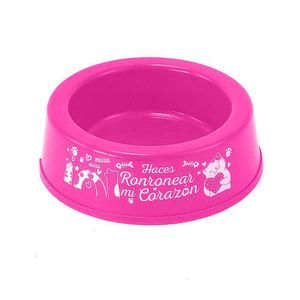 Plato Para Comida De Gato De 3 Tazas Rosado - Guateplast