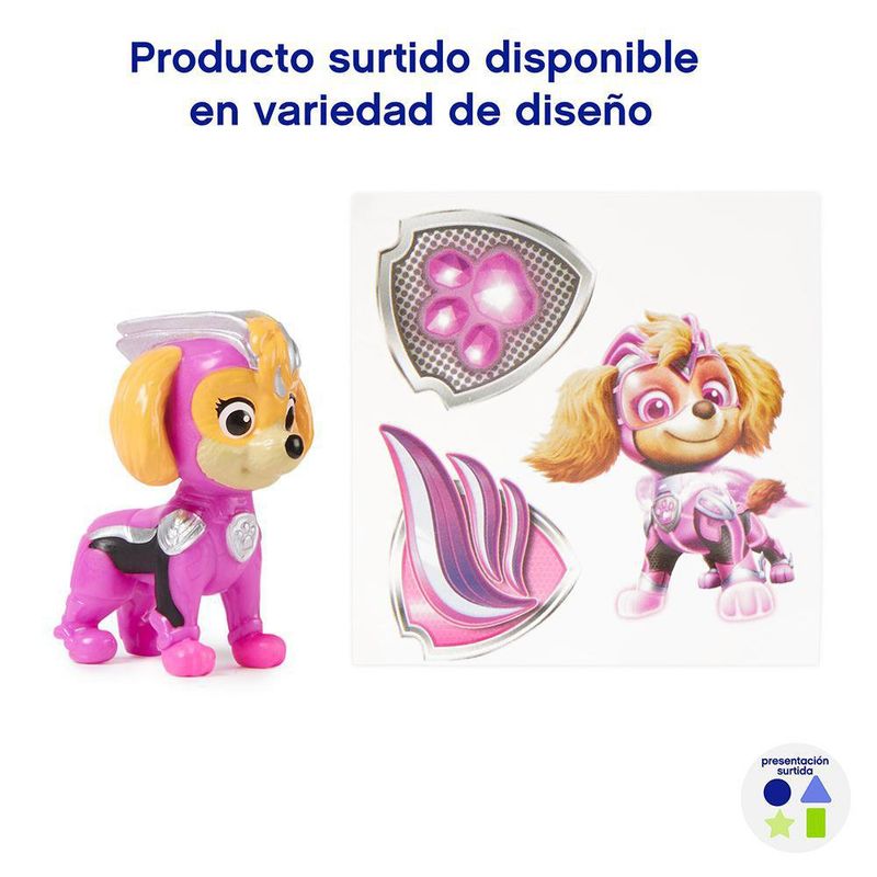 Figura Mighty Movie Pawket Diseño Surtido - Paw Patrol