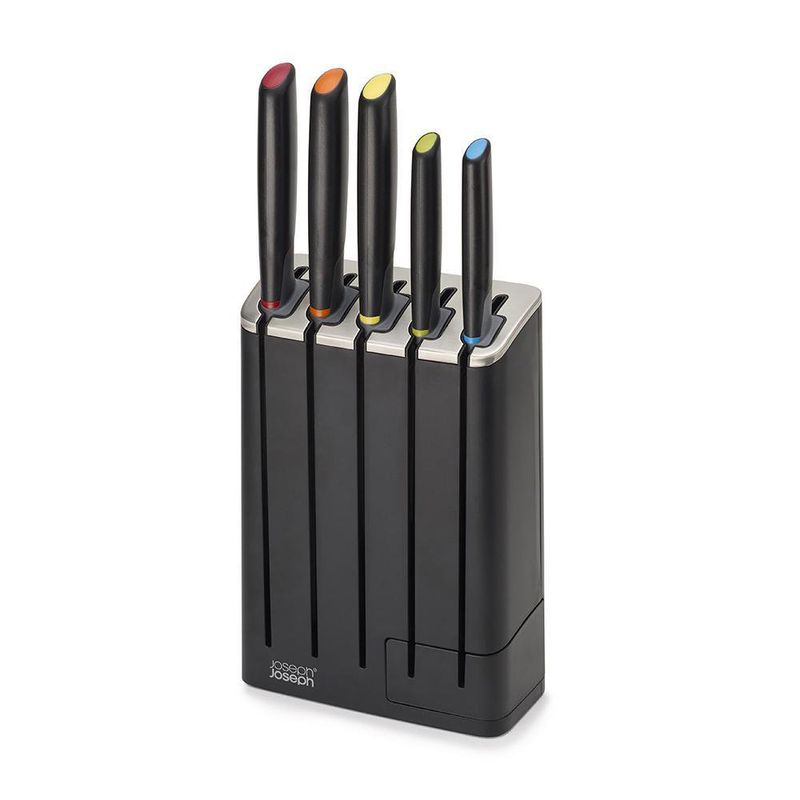 Set De Cuchillos 5 Pzs Color Negro - Joseph Joseph