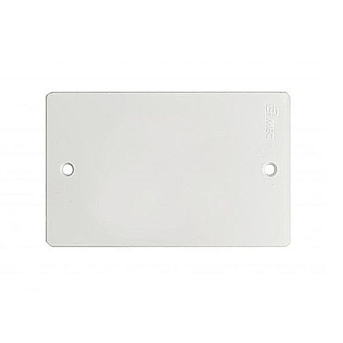 Tapadera Rectangular De Pvc Blanco 4 X 2 Plg