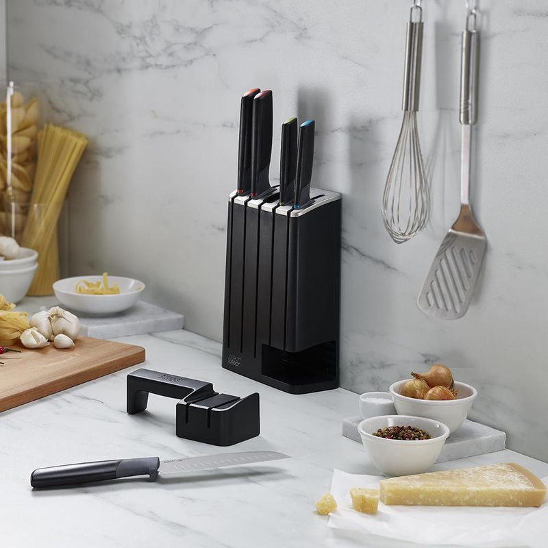 Set De Cuchillos 5 Pzs Color Negro - Joseph Joseph