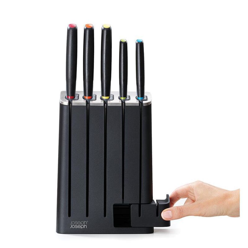 Set De Cuchillos 5 Pzs Color Negro - Joseph Joseph