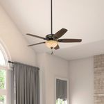 Ventilador De Techo Con Luz Delux 52 Plg - Hunter