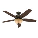 Ventilador De Techo Con Luz Delux 52 Plg - Hunter