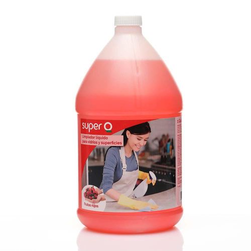 Limpiavidrios Frutos Rojos 1 Galón - Super Q