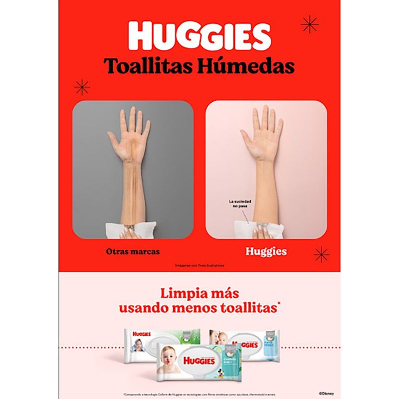 Toallitas Húmedas Cuidado 4 en 1 - Huggies