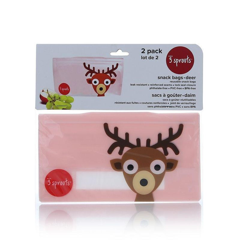 Bolsa Para Snacks Diseño Venado - 3 Sprouts