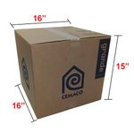 Caja De Cartón Para Mudanza Grande 37X40X40 Cm