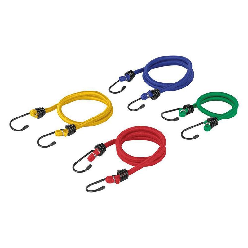 Juego De 20 Tensores Elasticos Con Ganch - Truper