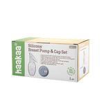 Set de Colector y Extractor de Leche de Silicona 100 Ml - Haakaa