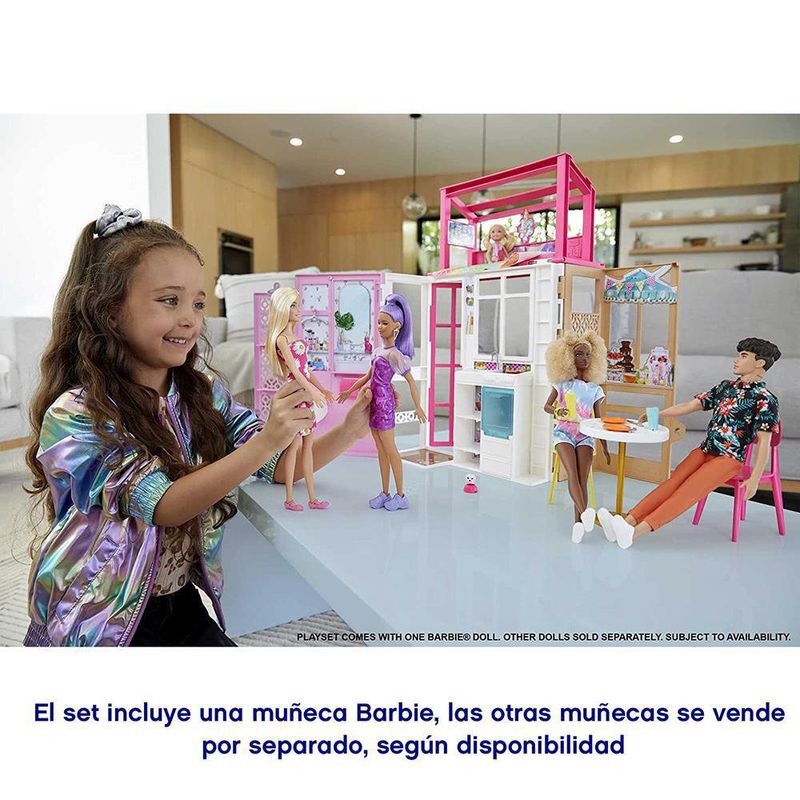 Set De Casa Con Muñeca - Barbie